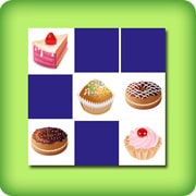 Matching game for adults - cakes - online and free