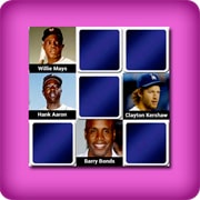 Big Matching game  - greatest baseball players of all time