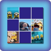 Matching game for kids - Minions Despicable me - online and free