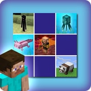 Matching game for kids - Minecraft - online and free