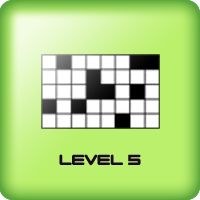 black squares game for kids adults level 5