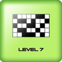 Game of grid of black squares for adults level 7