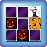 Game Halloween and pumpkin