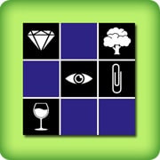 Black and White Memory games for adults