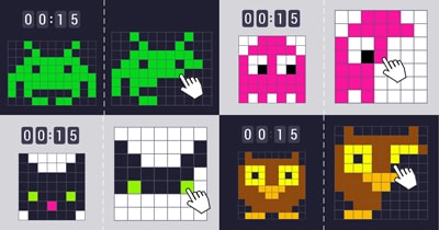 Online Pixel Art games
