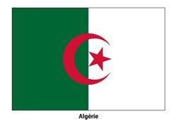 Drapeau de l'Algérie