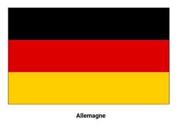 Drapeau de l'Allemagne