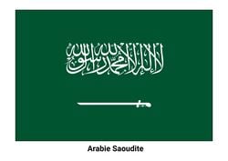 Drapeau de l'Arabie Saoudite