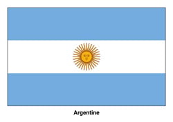 Drapeau de l'Argentine