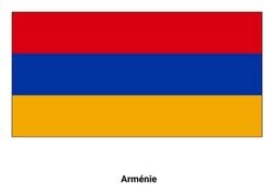 Drapeau de l'Arménie