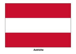 Drapeau de l'Autriche