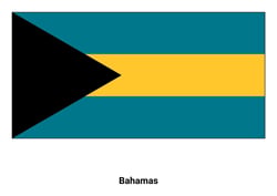 Drapeau des Bahamas
