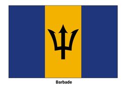 Drapeau de la Barbade