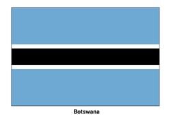 Drapeau du Botswana