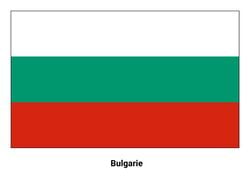 Drapeau de la Bulgarie