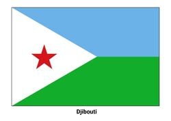 Drapeau de Djibouti