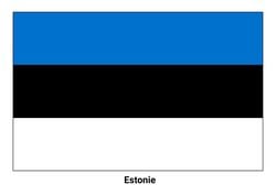 Drapeau de l'Estonie