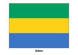 Drapeau du Gabon