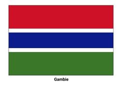 Drapeau de la Gambie