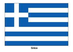 Drapeau de la Grèce