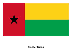 Drapeau de la Guinée-Bissau