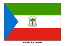 Drapeau de la Guinée équatoriale
