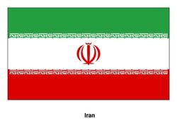 Drapeau de l'Iran