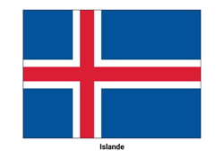 Drapeau de l'Islande