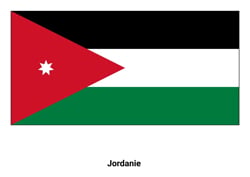 Drapeau de la Jordanie
