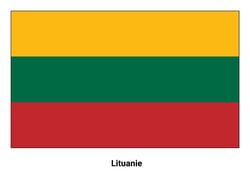 Drapeau de la Lituanie