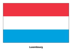 Drapeau du Luxembourg