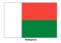Drapeau de Madagascar