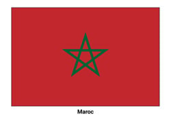 Drapeau du Maroc