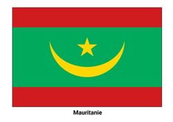 Drapeau de la Mauritanie