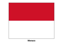 Drapeau de Monaco