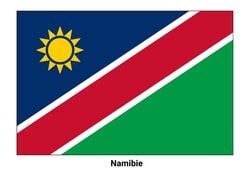 Drapeau de la Namibie