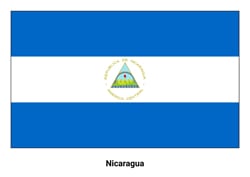 Drapeau du Nicaragua