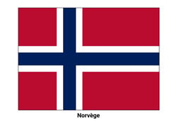 Drapeau de la Norvège