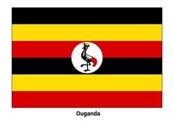 Drapeau de l'Ouganda