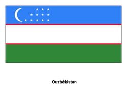 Drapeau de l'Ouzbékistan