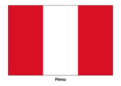 Drapeau du Pérou