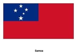 Drapeau des Samoa