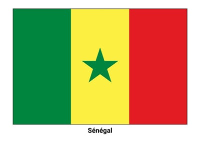 Drapeau du Sénégal