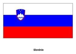 Drapeau de la Slovénie