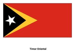 Drapeau du Timor Oriental