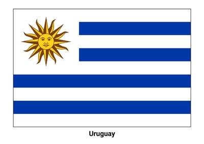 Drapeau de l'Uruguay