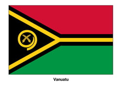 Drapeau de Vanuatu