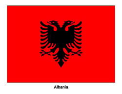 Flag of Albania