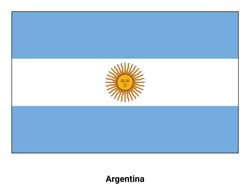 Flag of Argentina