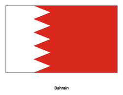 Flag of Bahrain